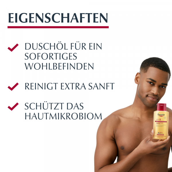 bodyguardapotheke EUCERIN pH5 Duschöl empfindliche Haut 50% Rabatt mit kostenlosem Versand