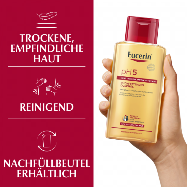 bodyguardapotheke EUCERIN pH5 Duschöl empfindliche Haut 50% Rabatt mit kostenlosem Versand