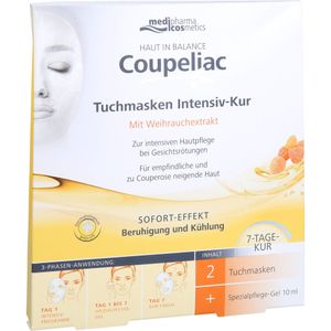 bodyguardapotheke HAUT IN BALANCE Coupeliac Tuchmasken Intensiv-Kur Begrenzt auf 3 Tage