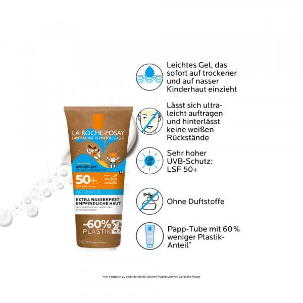 bodyguardapotheke LA ROCHE-POSAY Anthelios Dermo-Pediat.Wet Skin Gel Outlet