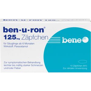 bodyguardapotheke BEN-U-RON 125 mg Zäpfchen Hotsell