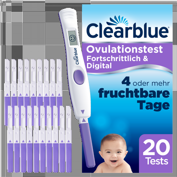 bodyguardapotheke CLEARBLUE Ovulationstest fortschrittlich & digital Schlussverkauf