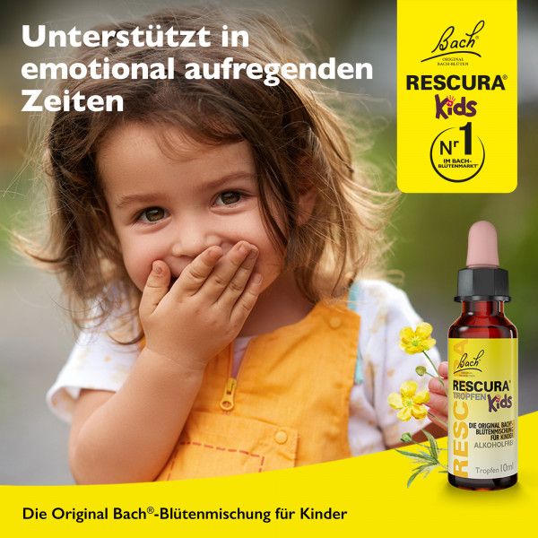 bodyguardapotheke Bach RESCURA® Kids Tropfen 10ml Meist gekauft