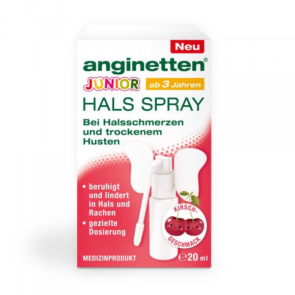 bodyguardapotheke ANGINETTEN Halsspray Junior ab 3 Jahren Fabrikpreis