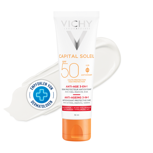 bodyguardapotheke VICHY IDEAL Soleil Anti-Age Creme LSF 50 Begrenztes Angebot