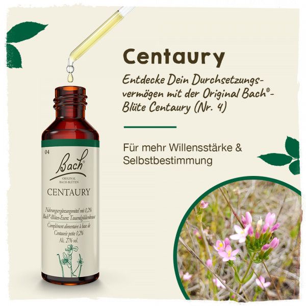 bodyguardapotheke Original Bachblüten Centaury 20ml Cyber Monday