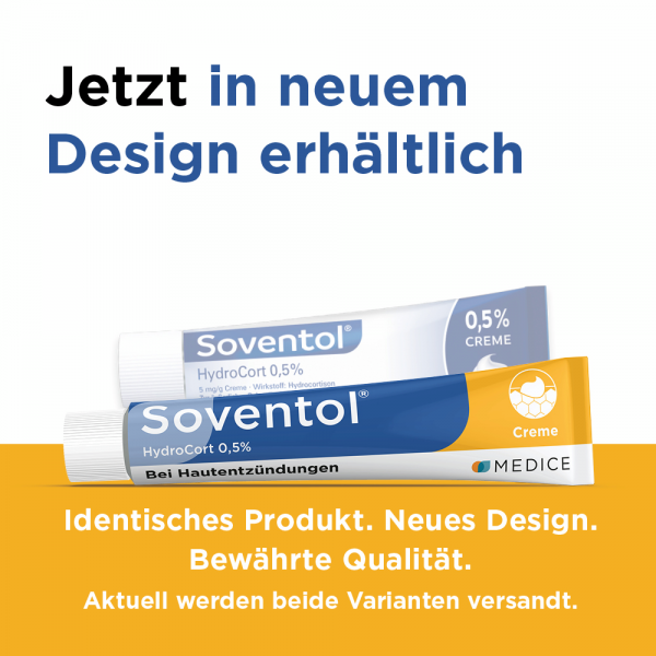 bodyguardapotheke SOVENTOL Hydrocort 0 5% Creme Nur noch ein Tag übrig
