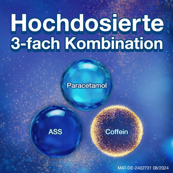 bodyguardapotheke THOMAPYRIN INTENSIV Tabletten bei Migräne & Kopfschmerzen mit ASS Paracetamol und Coffein 2025