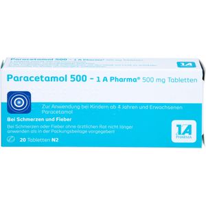 bodyguardapotheke PARACETAMOL 500-1A Pharma Tabletten Hotsell