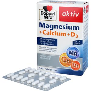 bodyguardapotheke DOPPELHERZ Magnesium+Calcium+D3 Tabletten Blitzverkäufe