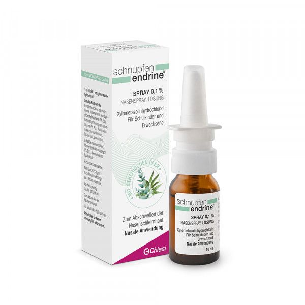 bodyguardapotheke SCHNUPFEN ENDRINE 0 1% Nasenspray