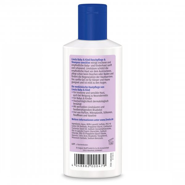 bodyguardapotheke LINOLA Baby & Kind Duschpflege & Shampoo sensitive Black Friday
