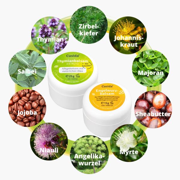 bodyguardapotheke ENGELWURZBALSAM & Thymianbalsam m.Myrte Kinder Set Cyber Monday