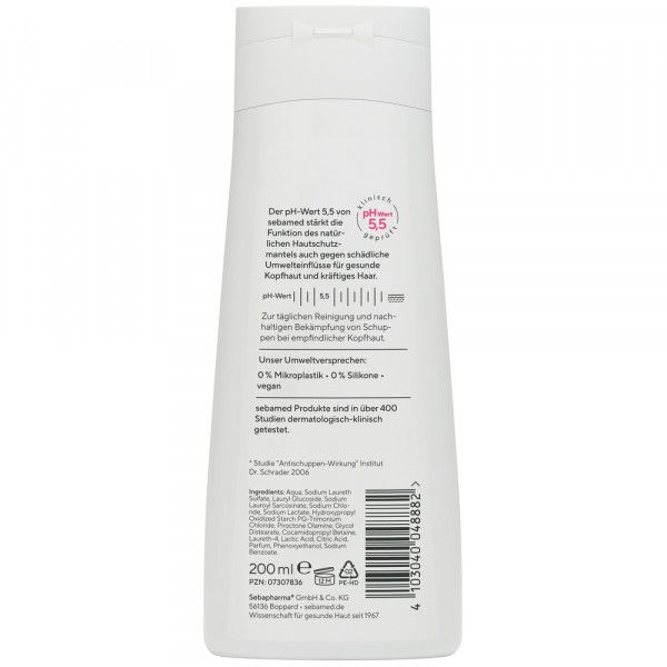 bodyguardapotheke SEBAMED Anti Schuppen Shampoo Begrenzte Freigabe