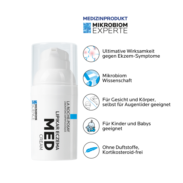 bodyguardapotheke LA ROCHE-POSAY Lipikar Eczema MED Creme Neueste Stile