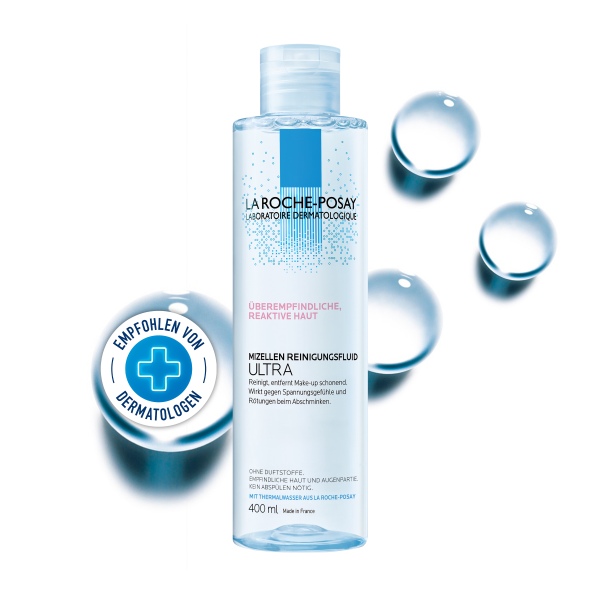 bodyguardapotheke LA ROCHE-POSAY Mizellen Reinigungsfluid reaktive Haut Sonderangebot der Fabrik