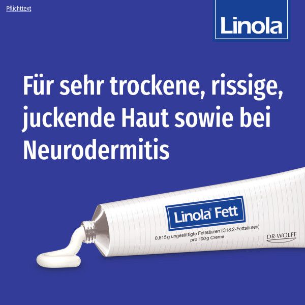 bodyguardapotheke LINOLA fett Creme Vierteljährliche Förderung