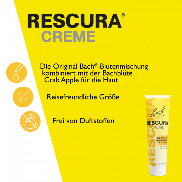 bodyguardapotheke Bach RESCURA® Creme 150ml Discount Store für neue Produkte