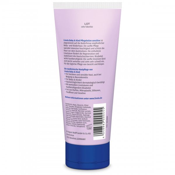 bodyguardapotheke LINOLA Baby & Kind Pflegelotion sensitive Begrenzt auf 3 Tage