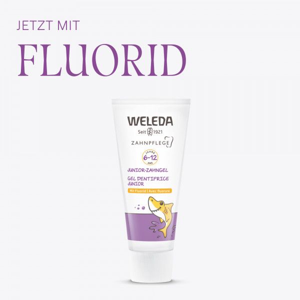 bodyguardapotheke WELEDA Junior-Zahngel mit Fluorid 50% Rabatt für begrenzte Zeit