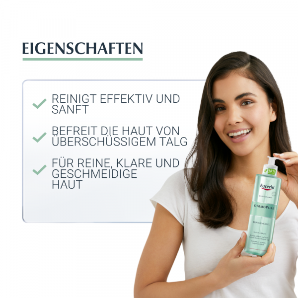 bodyguardapotheke EUCERIN DermoPure Reinigungsgel Fabrikverkauf