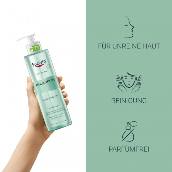 bodyguardapotheke EUCERIN DermoPure Reinigungsgel Fabrikverkauf