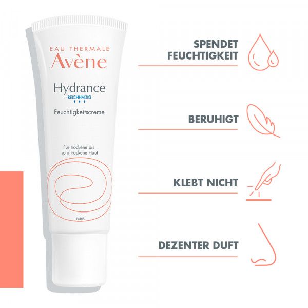 bodyguardapotheke Avène Hydrance reichhaltige Feuchtigkeitscreme zur Versorgung der Haut mit Feuchtigkeit Meist gekauft
