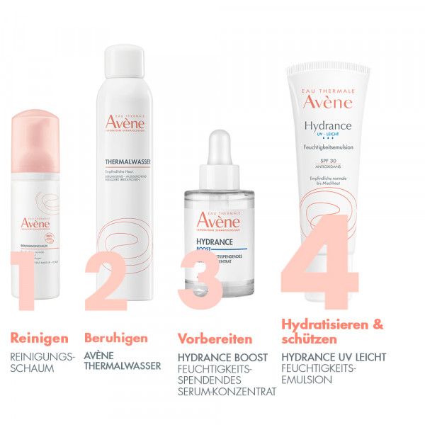 bodyguardapotheke Avène Hydrance reichhaltige UV Feuchtigkeitscreme SPF 30 zur intensiven und langanhaltenden Feuchtigkeitsversorgung der Haut Blitzverkäufe
