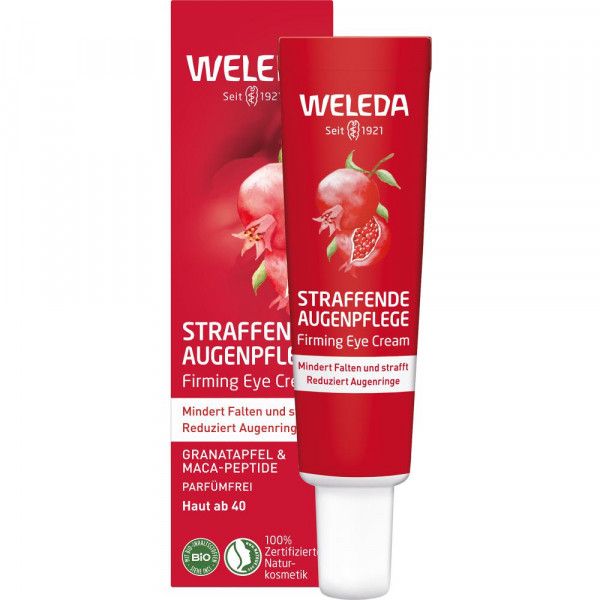 bodyguardapotheke Weleda Straffende Augenpflege Granatapfel & Maca-Peptide Weihnachtsangebot