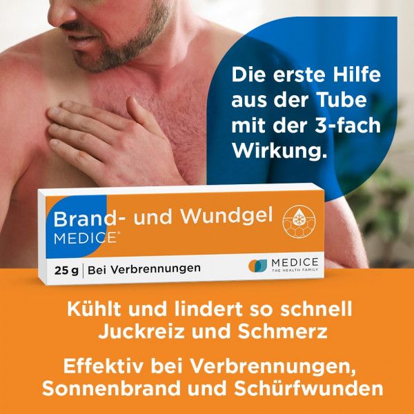 bodyguardapotheke BRAND UND WUNDGEL Medice Jubiläumsangebot