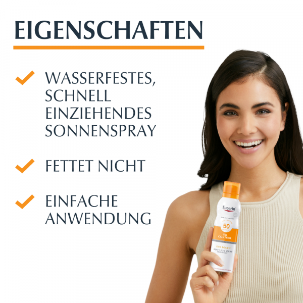 bodyguardapotheke EUCERIN Sun Oil Control Body Transp.Aerosol LSF 50 Top Angebot