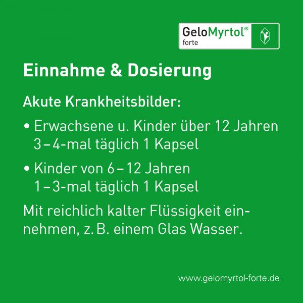 bodyguardapotheke GeloMyrtol forte bei Sinusitis und Bronchitis mit Husten & Schnupfen Zeitlich begrenztes Angebot