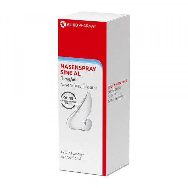 bodyguardapotheke Nasenspray sine AL 1 mg / ml bei Schnupfen Saisonale Angebote