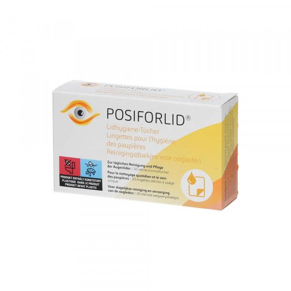 bodyguardapotheke POSIFORLID Lidhygiene-Tücher Letzte 3 Tage