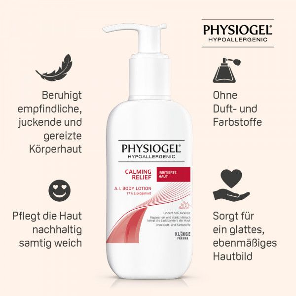 bodyguardapotheke PHYSIOGEL Calming Relief A.I.Bodylotion Zeitbegrenzte Promotion
