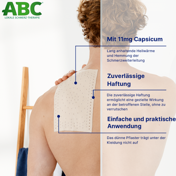 bodyguardapotheke ABC Wärme-Pflaster Capsicum Hansaplast med 14x22 Discount Store für neue Produkte