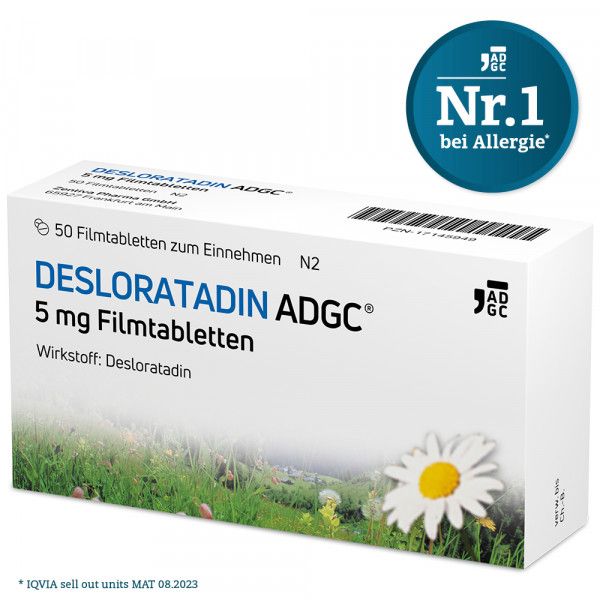 bodyguardapotheke DESLORATADIN ADGC 5 mg Filmtabletten Angebote
