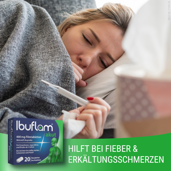 bodyguardapotheke IBUFLAM akut 400 mg Filmtabletten Günstiger Verkauf