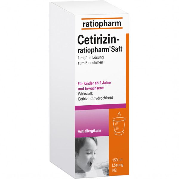 bodyguardapotheke CETIRIZIN-ratiopharm Saft Rabatt