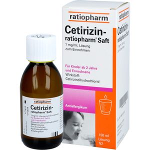 bodyguardapotheke CETIRIZIN-ratiopharm Saft Rabatt