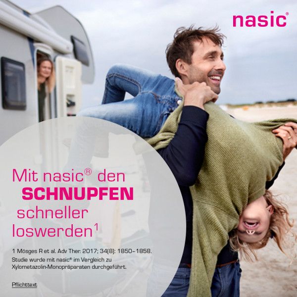 bodyguardapotheke NASIC Nasenspray abschwellendes Schnupfenspray mit Xylometazolin & Dexpanthenol Exklusivangebot
