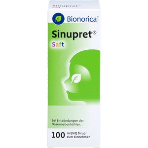 bodyguardapotheke SINUPRET Saft bei Entzündungen der Nasennebenhöhlen Zeitlich begrenztes Angebot