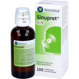 bodyguardapotheke SINUPRET Saft bei Entzündungen der Nasennebenhöhlen Zeitlich begrenztes Angebot