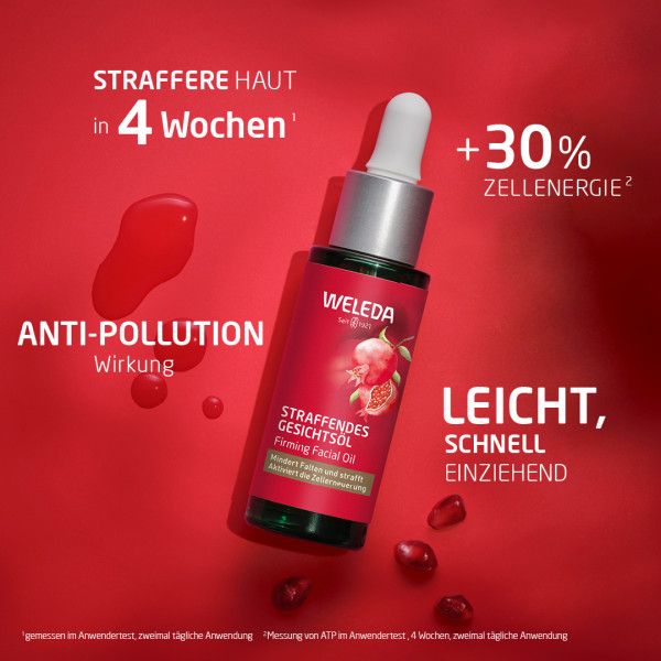bodyguardapotheke Weleda Straffendes Gesichtsöl Granatapfel Bestseller