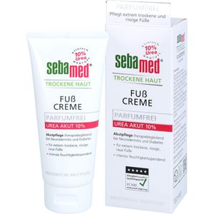 bodyguardapotheke SEBAMED Trockene Haut parfümfrei Fußcreme Urea10% Kauf eins, bekomm eins gratis