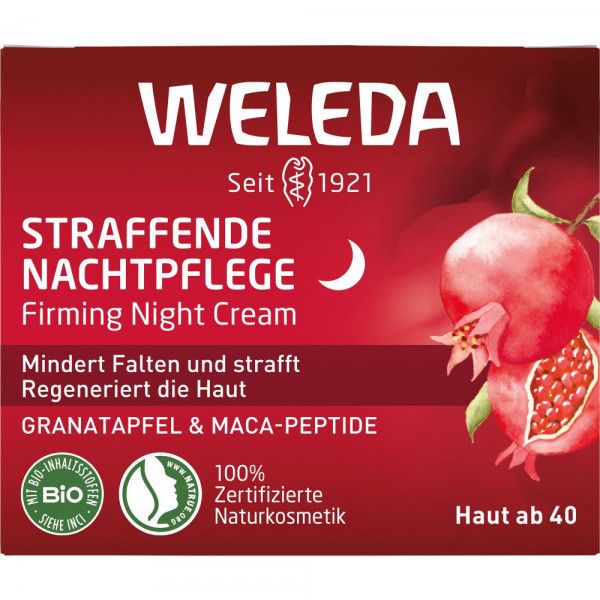 bodyguardapotheke Weleda Straffende Nachtpflege Granatapfel & Maca-Peptide Sonderangebote