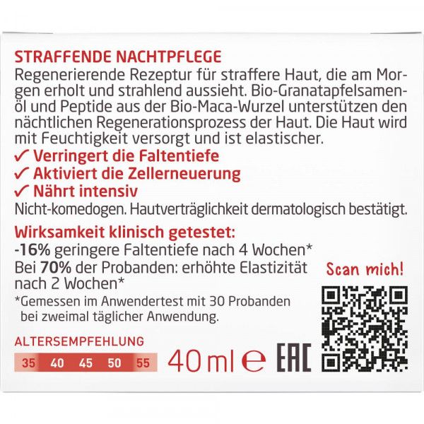 bodyguardapotheke Weleda Straffende Nachtpflege Granatapfel & Maca-Peptide Sonderangebote