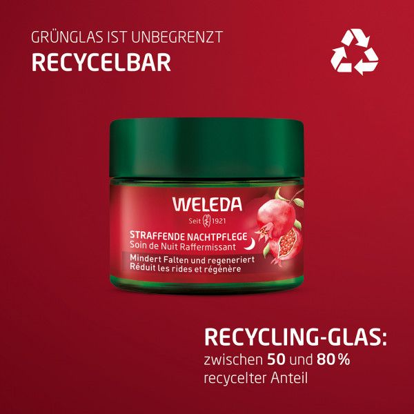 bodyguardapotheke Weleda Straffende Nachtpflege Granatapfel & Maca-Peptide Sonderangebote
