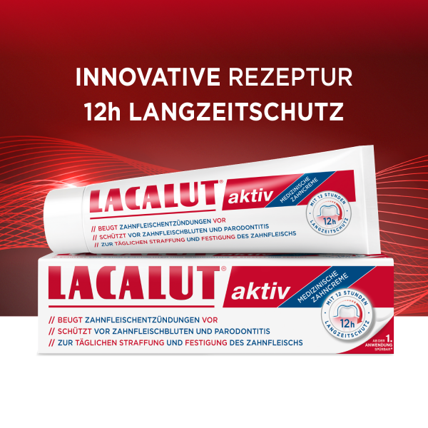 bodyguardapotheke LACALUT aktiv Zahncreme Riesige Ersparnisse