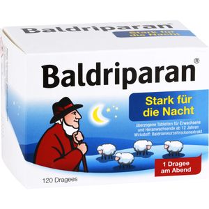 bodyguardapotheke BALDRIPARAN Stark für die Nacht überzogene Tabletten Letzte 2 Tage